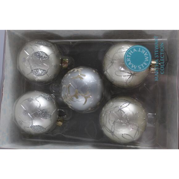 Martha Stewart Collection Christmas tree ball decoration lot of 75 ornaments - Picture 16 of 16